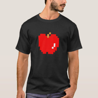 Apple Pixel 8 bit Arcade Video Game Matching Costu T Shirt