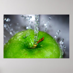 Apple plaskar affischen poster