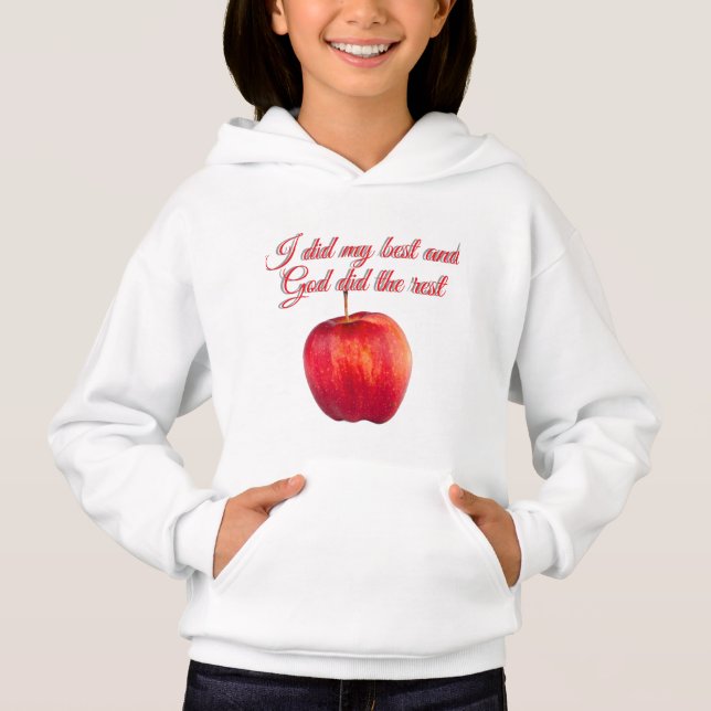 Apple & quotes T-Shirt (Framsida)