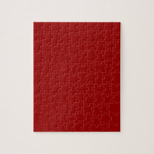 APPLE RED (en solid djup rik fruktiga färg) ~ Pussel