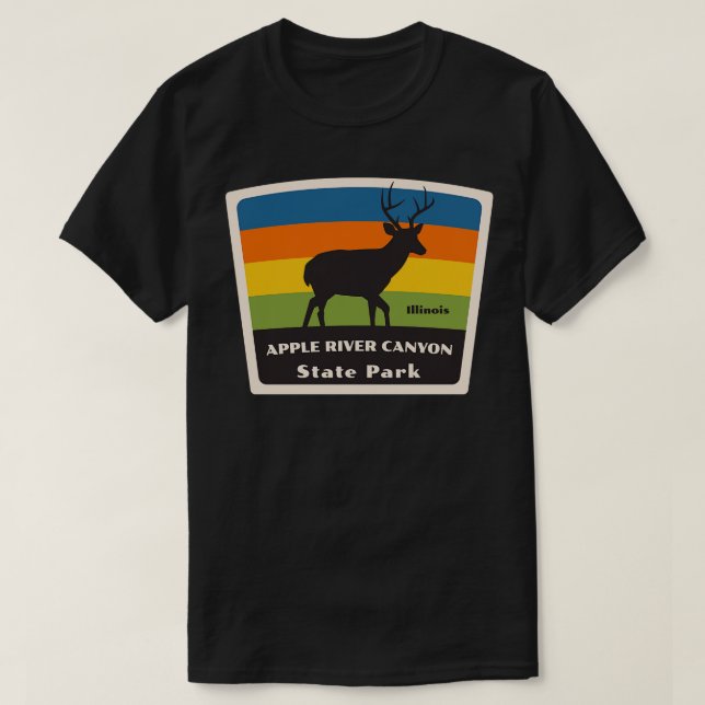 Apple River Canyon State Park Illinois Roaming Dee T Shirt (Design framsida)