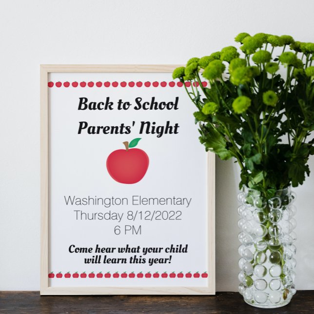 Apple School Poster (Skapare uppladdad)