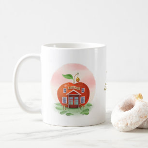 Apple Schoolhouse-lärare Kaffemugg