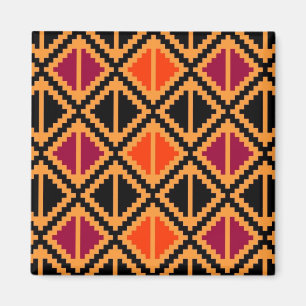 "Apple skiva" magnet - orange