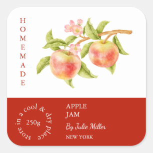 Apple Small Business Label Fyrkantigt Klistermärke