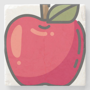 äpple stenunderlägg