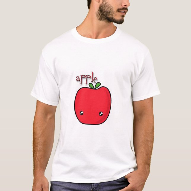 Apple T-tröja T Shirt (Framsida)