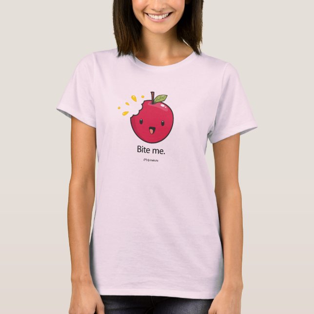 Apple T-tröja Tee Shirt (Framsida)
