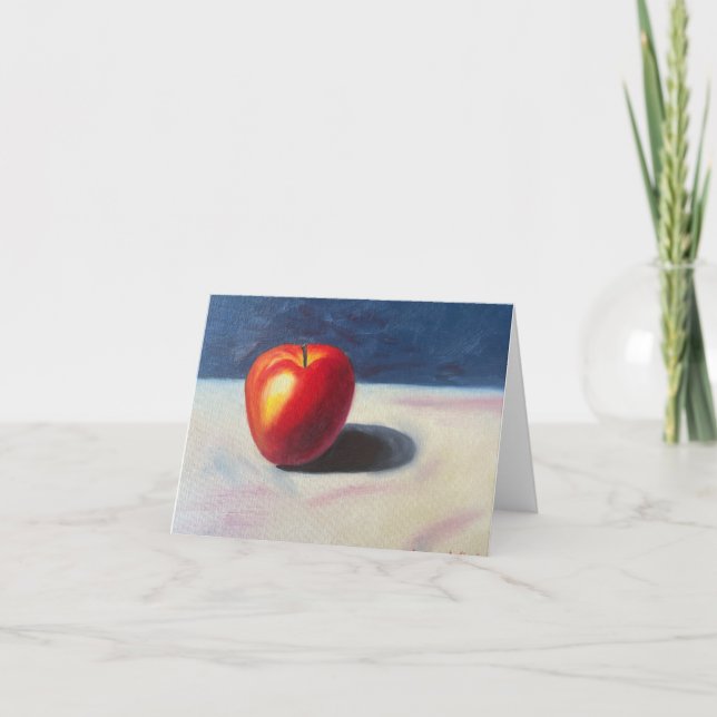 Äpple Tack Kort (Framsida)