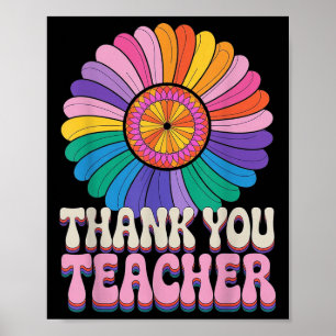 Apple Tack Teacher Lacher Motivational Appr Poster