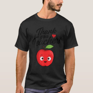 Apple Tack Teacher Lacher Motivational Appr T Shirt