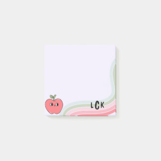 Apple Teacher Post-it Notes Block