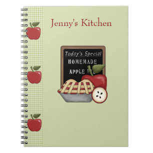 Apple temaanteckningsbok anteckningsbok