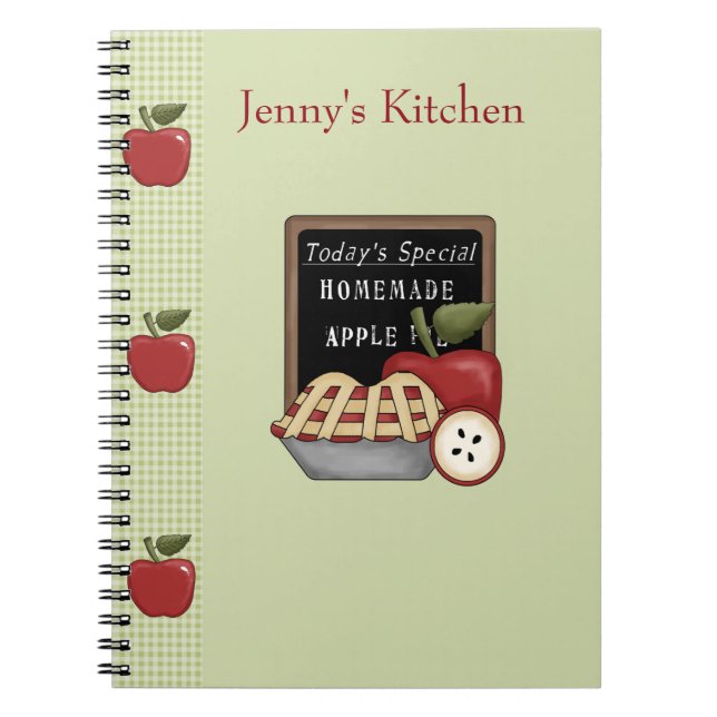 Apple temaanteckningsbok anteckningsbok (Framsidan)
