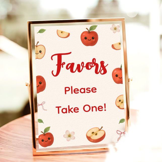 Äpple till favoriten för babybabyn i Öga Poster (Skapare uppladdad)