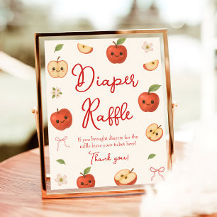 Äpple till min Öga-babystövel Poster