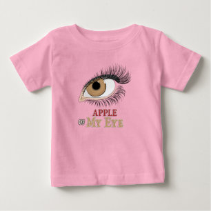 Äpple till min Öga Eyelash Art T Shirt
