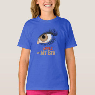 Äpple till min Öga Eyelash Art T-Shirt
