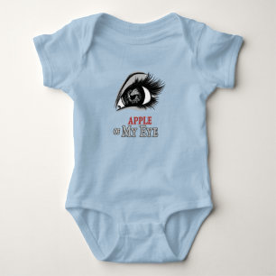 Äpple till min vackra Ögon Eyelash Art i Öga T Shirt