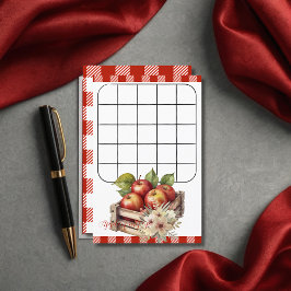 Äpple till mitt öga Red Orchard Baby Shower-spel