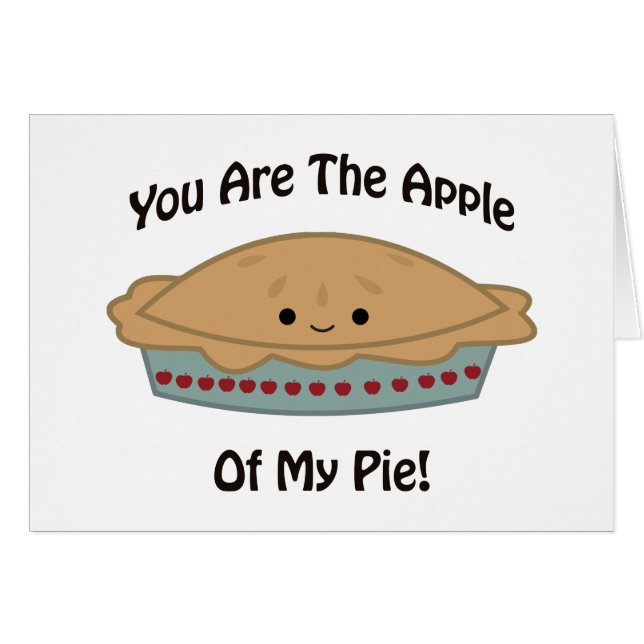 Äpple till Paj OBS Kort (Framsidan Horizontal)