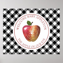 Äpple till vår barnskötare i Öga, boskapsupphängar Poster