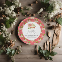 Äpple till vår Öga-babydusch Papper