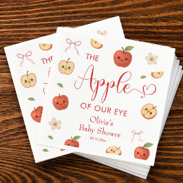 Äpple till vår Öga babystötare Pappersservett