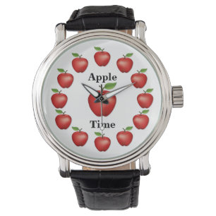 Apple Time, Red Delicious Wristwatch Armbandsur