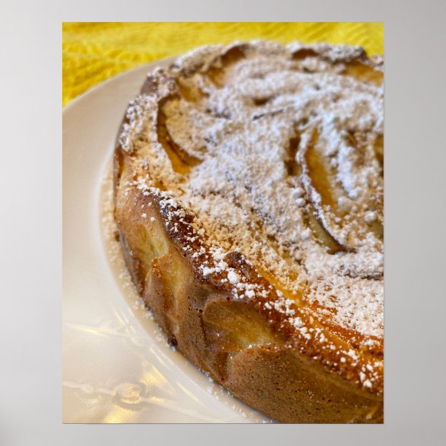 Apple Torte Dessert Poster (Framsidan)