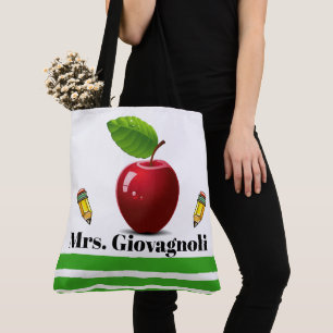 Apple Tote - se bak! Tygkasse