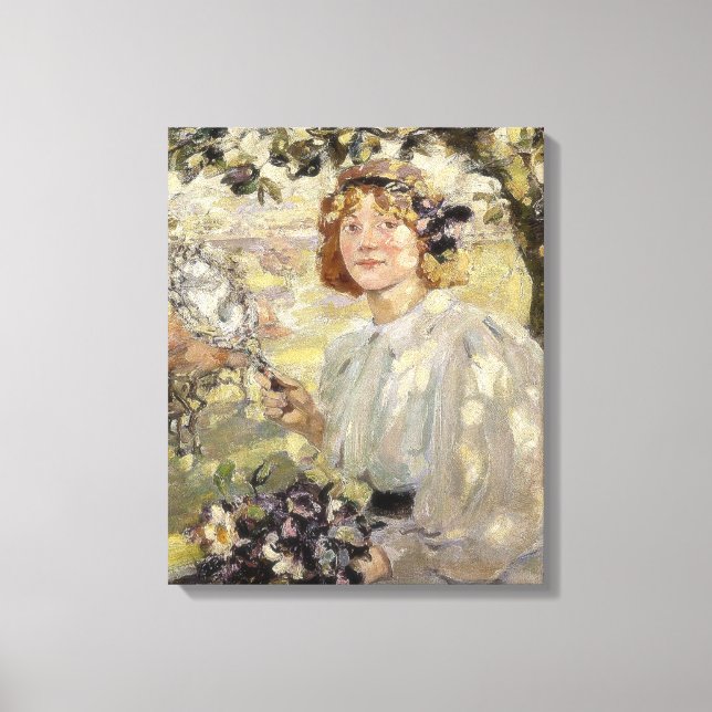 Apple Träd (av Bessie MacNicol) Canvastryck (Framsida)