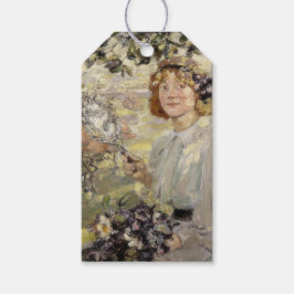 Apple Träd (av Bessie MacNicol) Presentetikett