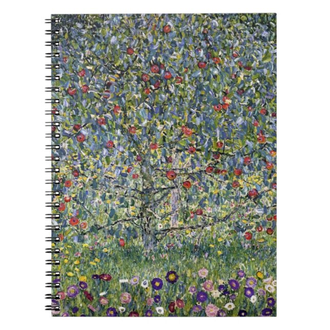Apple Träd (av Gustav Klimt) Anteckningsbok (Framsidan)
