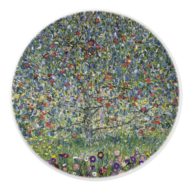 Apple Träd (av Gustav Klimt) Knopp (Framsidan)