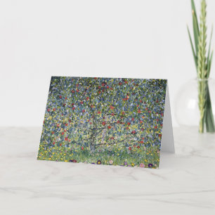 Apple Träd (av Gustav Klimt) Kort
