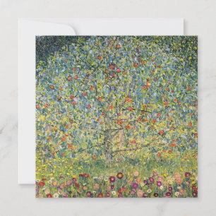Apple Träd av Gustav Klimt, Vintage Art nouveau