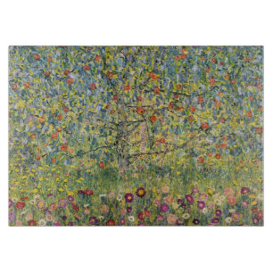 Apple Träd av Gustav Klimt, Vintage Art nouveau