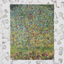Apple Träd av Gustav Klimt, Vintage Art nouveau Pussel