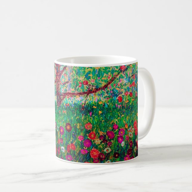 Apple Träd, Gustav Klimt Kaffemugg (Framsida höger)