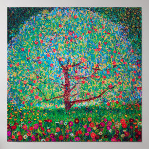 Äpple Träd, Gustav Klimt Poster