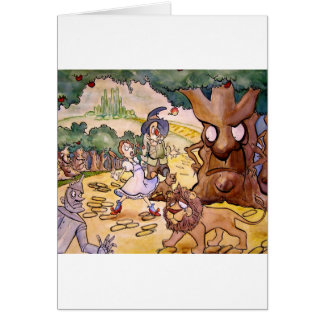 Apple träd hälsningskort