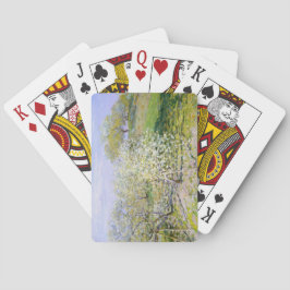 Apple Träd i Bloom (från Claude Monet) Casinokort