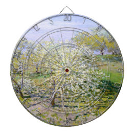 Apple Träd i Bloom (från Claude Monet) Darttavla