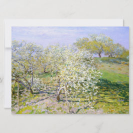 Apple Träd i Bloom (från Claude Monet) Kort