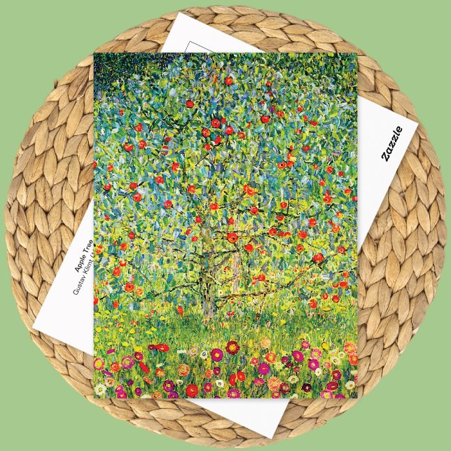 Apple Träd Orchard Gustav Klimt Vykort (Skapare uppladdad)