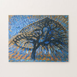 Apple Träd (Pointillist) - Piet Mondrian - Pussel