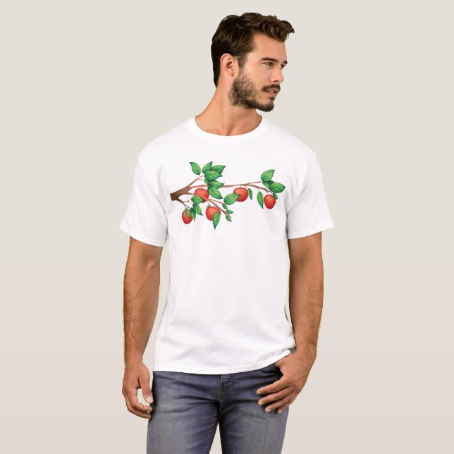 Apple Tree Branch T-Shirt (Hel framsida)