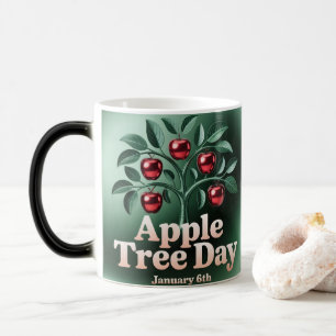 Apple Tree Day Föränderlig Mugg