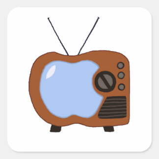 Apple TV Fyrkantigt Klistermärke